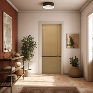 Ivory Satin Door